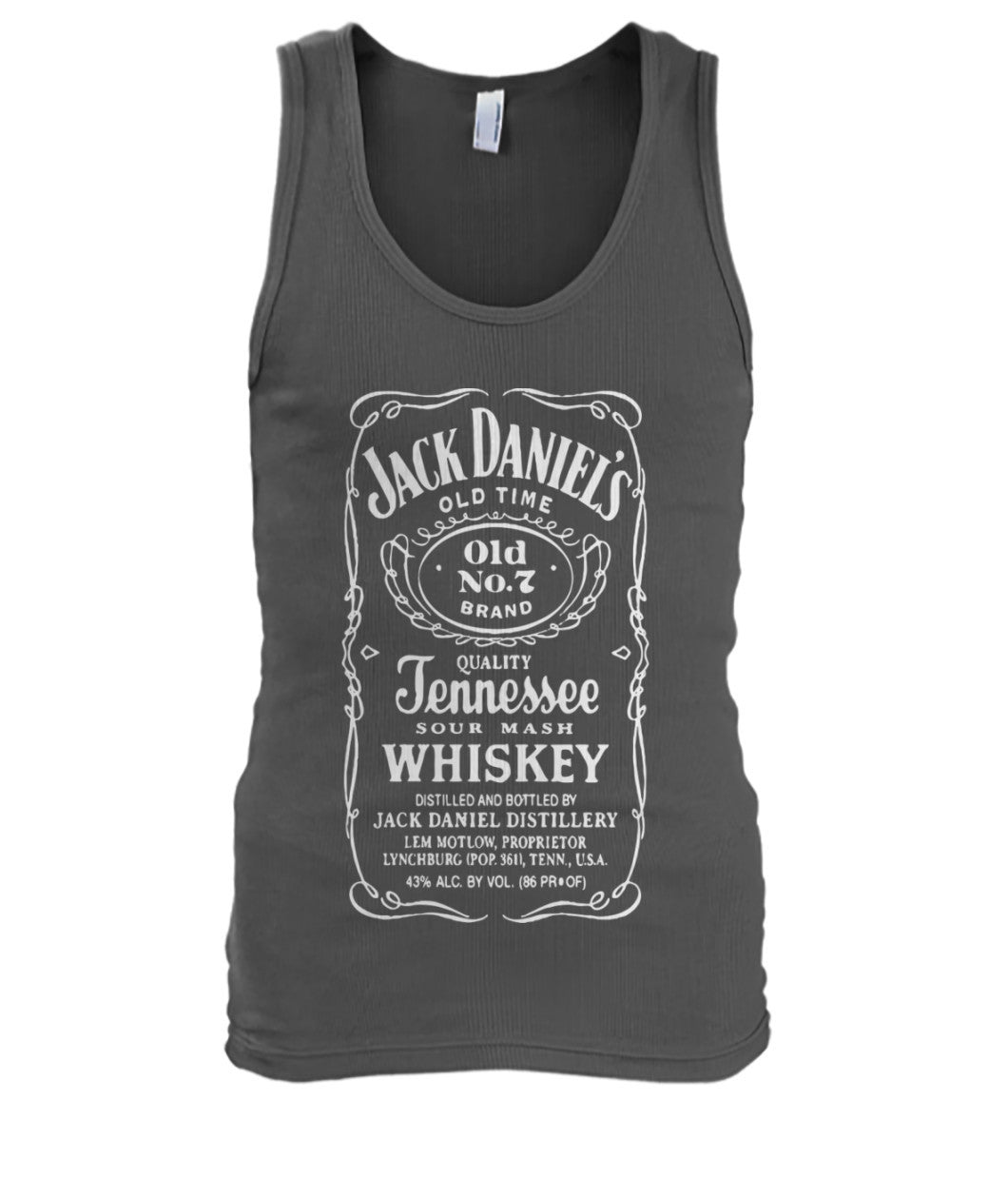 Buy Jack Danial Fans - Vests Charcoal Apparel