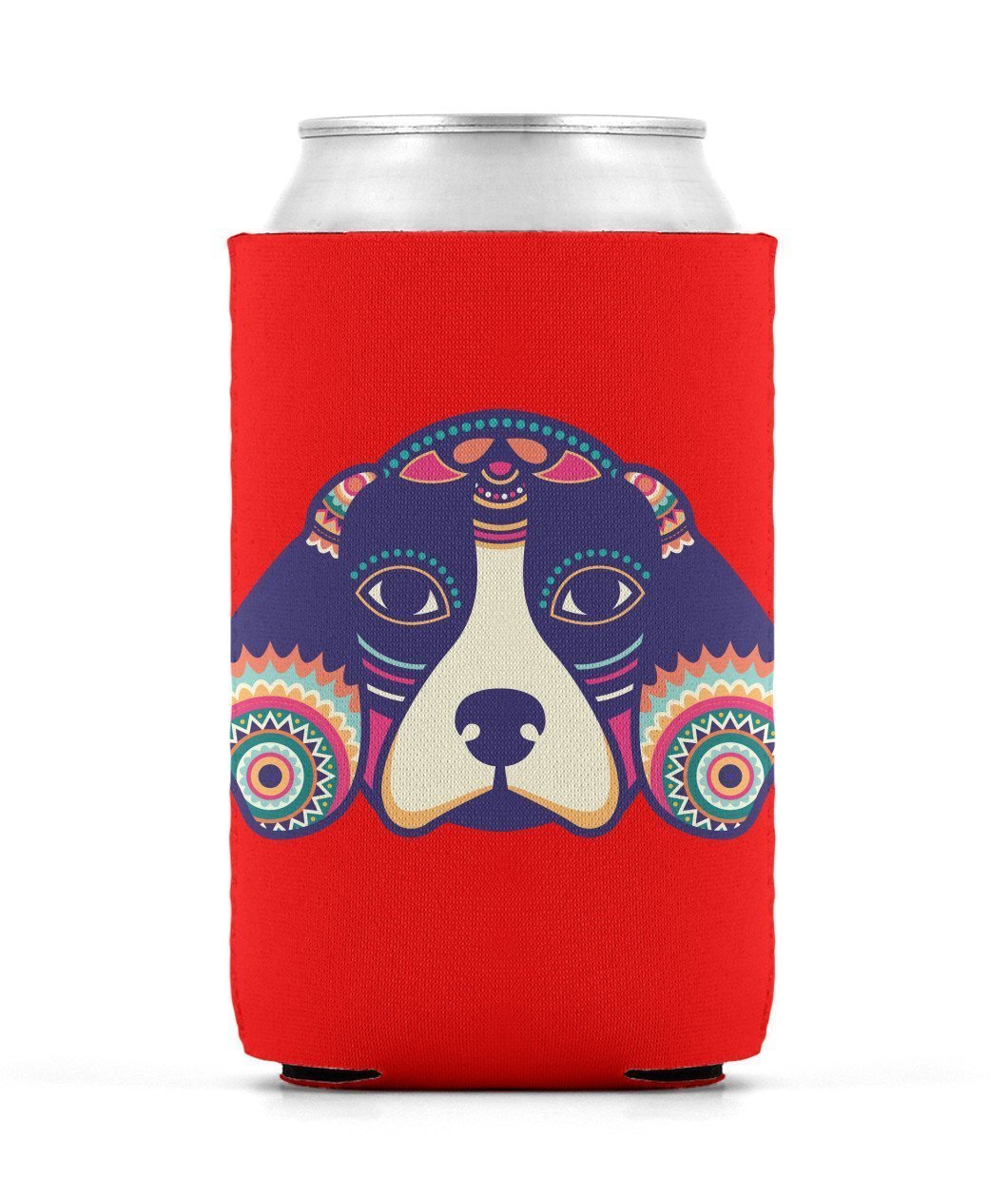 Buy A Mesmerizing Beagle Dog Can Sleeves Red M Can Sleeves