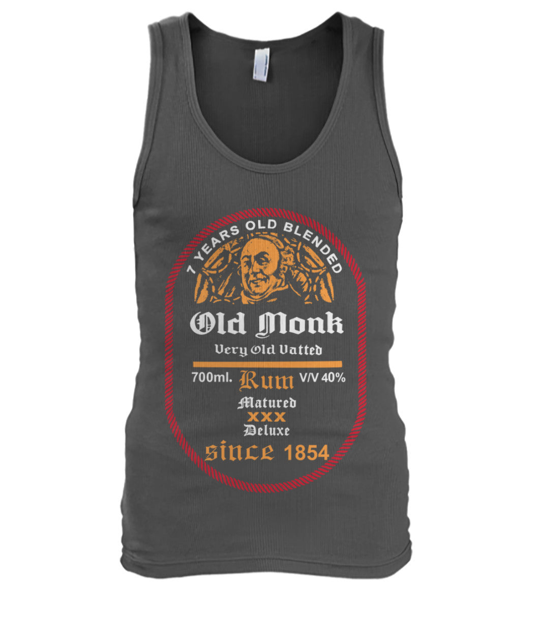 Buy Old Monk Men - Dark Charcoal Apparel