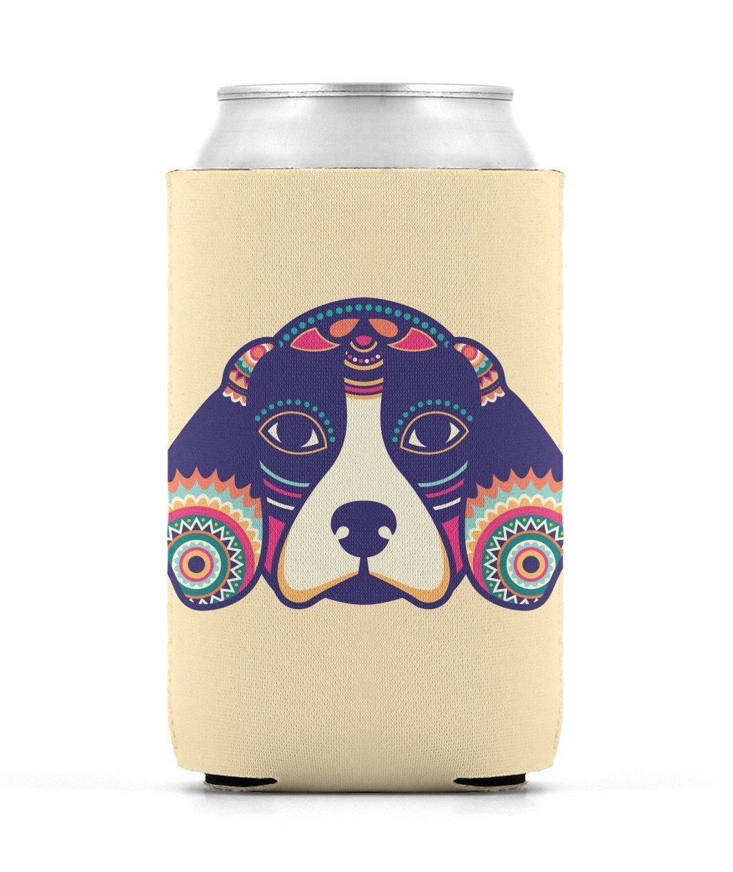 Buy A Mesmerizing Beagle Dog Can Sleeves Sand M Can Sleeves