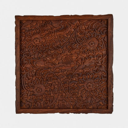 Buy Floral printed Sooraj Mukhi Coaster 2 Craft