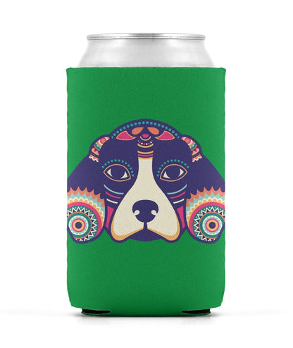 Buy A Mesmerizing Beagle Dog Can Sleeves Irish Green M Can Sleeves
