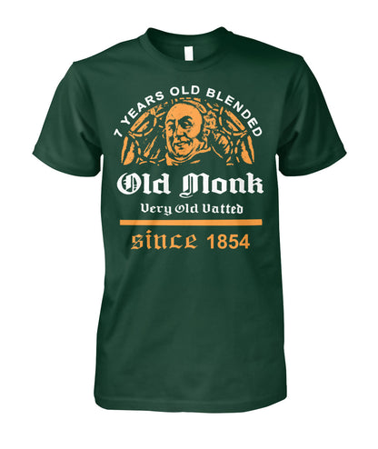 Buy Old Monk_Gold Forest Green Apparel