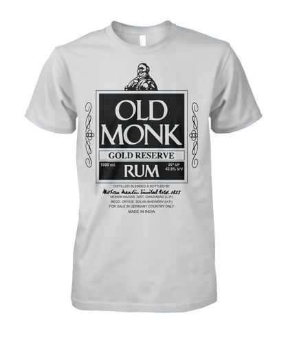 Buy Old Monk Mens Light Ash Grey Apparel