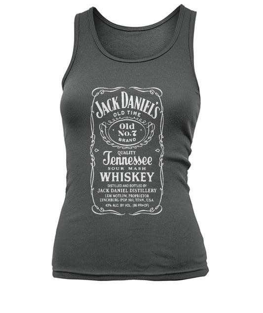 Buy Jack Danial Fans - Womens Tank Tops Deep Heather Apparel