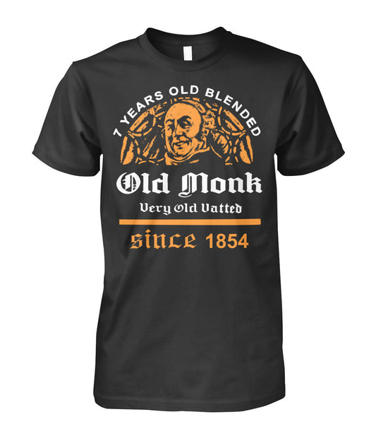 Buy Old Monk_Gold Black Apparel