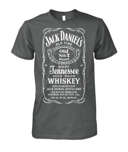 Buy Copy of Jack Danial Fans exclusive - Mens Round Neck Tees Dark Heather Apparel