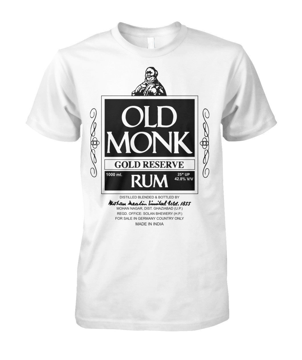 Buy Old Monk Mens Light White Apparel