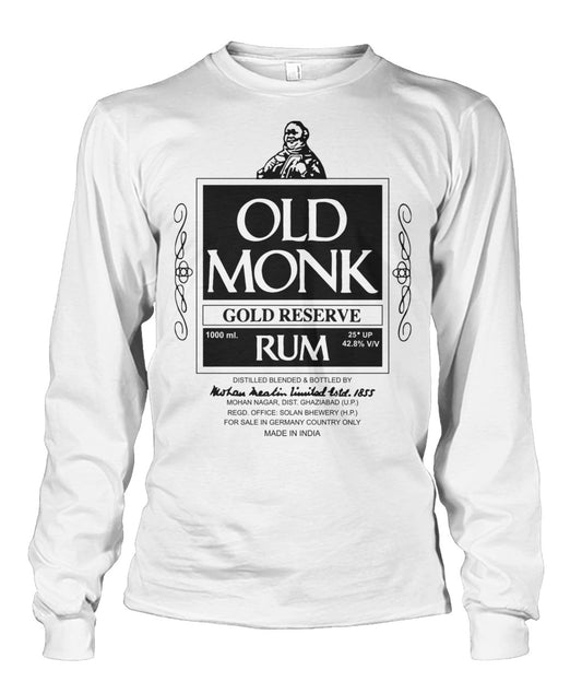 Buy Old Monk - Long Sleeve White Apparel